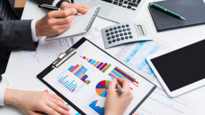 Financial paperwork