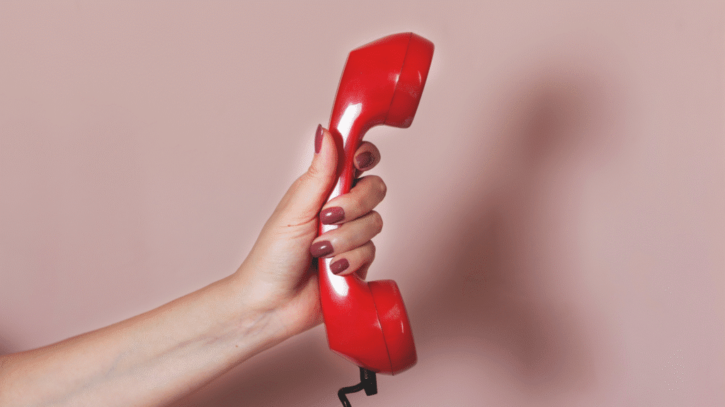 Red telephone